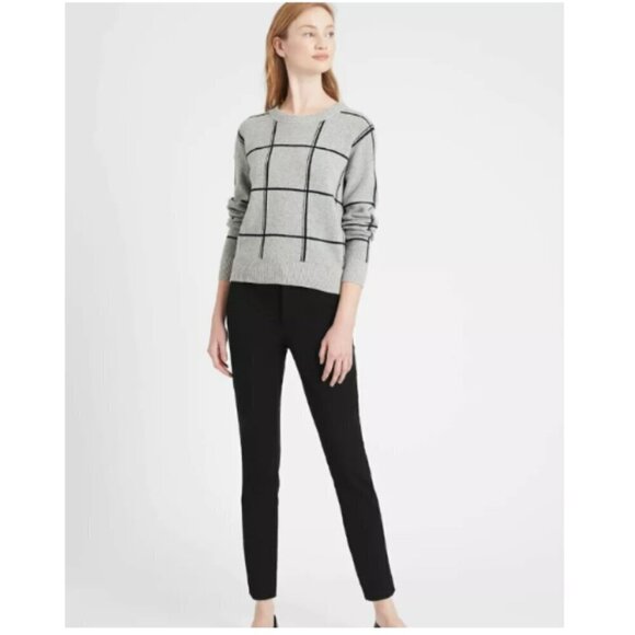 Banana Republic Black Modern Sloan Skinny Stretch Pants Size 4 RT$90 #493050 - Picture 3 of 8